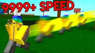 ROBLOX SPEED SIMULATOR FASTER THAN SOUND [upl. by Yralam]