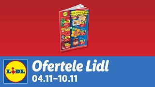 Ofertele saptamanii la Lidl • 4  10 Noiembrie 2024 [upl. by Annoiek]