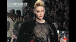 SONIA RYKIEL Fall Winter 1996 1997 Paris  Fashion Channel [upl. by Sharlene]