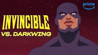 Darkwing VS Invincible  Invincible  Prime Video [upl. by Sakram961]