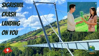 Sigriswil Crash Landing on You  CLOY Panorama Bridge  Switzerland 4K 🇨🇭 [upl. by Sydalg]