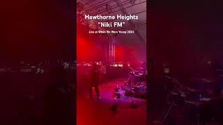 Hawthorne Heights “Niki FM” live at When We Were Young 2024 hawthorneheights wwwy [upl. by Mattah]