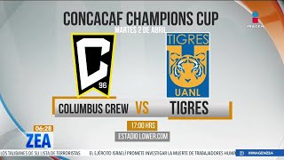 ¡Hoy doble dosis de Concacaf Tigres y América determinados a llegar a las semifinales  ID [upl. by Akieluz]