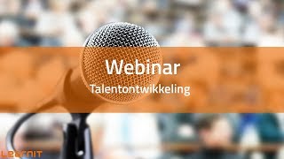 Talentontwikkeling op de werkvloer een kennismaking Webinar Learnit Training [upl. by Alyar617]