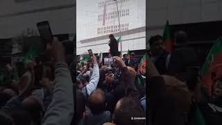 Barcelona Spain protest Pti zindabad imrankhanpti [upl. by Inimod]