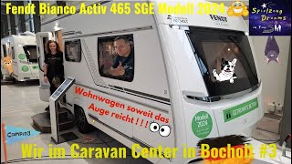 Fendt Bianco Activ 465 SGE Modell 2024 im Caravan Center Bocholt Wohnmobil Camper Van für Familie 3 [upl. by Garth]