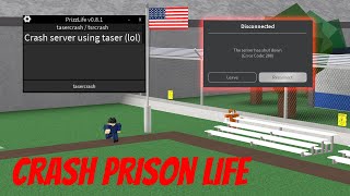 Prison Life ADMIN SCRIPT 200 Commands  CRASH BRING ALL amp MORE [upl. by Newbill]