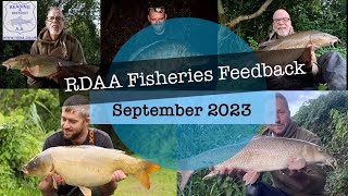 September 2023  RDAA Fisheries Feedback [upl. by Chadabe]