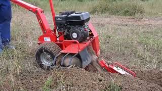 Mini Trencher Machine  Handheld Fast Trenching [upl. by Minne]