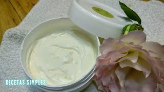 CREMA BLANQUEADORA  Con Efecto Aclarante Para Manchas  Recetas Simples [upl. by Miarfe]