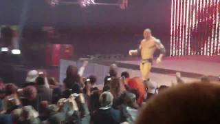 batista entrance from WWE Bragging Rights 2009 [upl. by Pallas571]