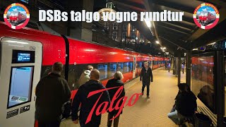 DSBs talgo vogne rundtur [upl. by Enoj]