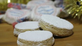 Polvorones Tradicionales  Mantecados de almendra  Receta de Navidad [upl. by Auberon]