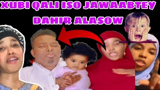 XUBI QAALI OO U SOO JAWAABTEY DAHIR ALASOW IYO DADKII AY KA BEEN SHEEGEEN IN GABHADHEEDI LAGA QAATEY [upl. by Bridie568]