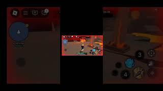 Nine Tails vs me nine tail defeat Shorts Viral Roblox Video [upl. by Tamah347]