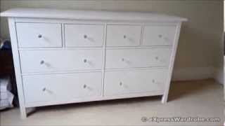 IKEA Chest Of Drawers with Crystal Glass Knobs [upl. by Laural475]