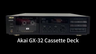 Akai GX32 Stereo Cassette Deck [upl. by Lotti]