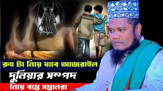 রুহ টা নিয়ে যাবে আজরাইল দুনিয়ার সম্পদ নিবে সন্তানরা  কান্নার ওয়াজ  Ruhul Amin Siddiqui Live waz [upl. by Lrae547]