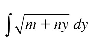 Integrales Indefinidas Integral mny12 dy [upl. by Colson]