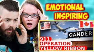 Irish Couple Reacts 911 Operation Yellow Ribbon Gander Newfoundland [upl. by Aelgna]