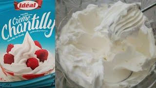 comment faire une crème Chantilly à la maison [upl. by Ollie878]