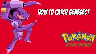 HOW TO CATCH GENESECT IN POKEMON BRICK BRONZE [upl. by Ozan]