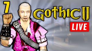 🔴 GOTHIC 2  AWANSOWALIŚMY NA MAGA OGNIA ODC 7 [upl. by Jurgen]