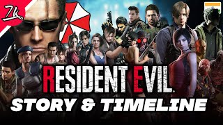 The Complete Resident Evil Story amp Timeline in Hindi [upl. by Rodie]