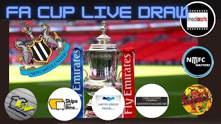 NUFC Matters FA CUP DRAW Live [upl. by Ybrik]