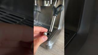 How to unscrew and replace your steam wand tip on your BrevilleSage Barista Express [upl. by Clim]