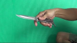 Balisong Tutorial 3  Butterfly knife Opening  Hướng dẫn kỹ thuật biểu diễn dao bướm [upl. by Mayhs]