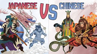 Chinese vs Japanese Gods in Mythology  Whats the Difference [upl. by Eluk63]