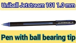 Uniball Jetstream 101 medium tip ballpoint  A smoothest pen ever made [upl. by Eiffub]