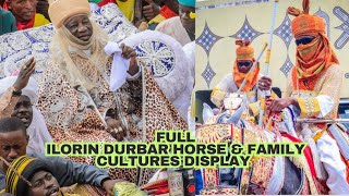 Ilorin Durbar 2024 Emir of Ilorin Tour with Colourful Horse Display [upl. by Reitman]