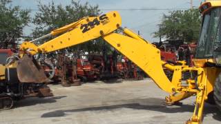 JCB 214S Series 3 Backhoe Demo [upl. by Cosenza12]