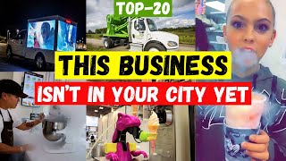 20 PROFITABLE BUSINESS IDEAS 2024 Business franchises [upl. by Noremmac]