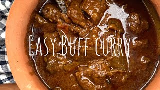 EASY BUFF CURRY RECIPE Cooking made simple [upl. by Akined365]