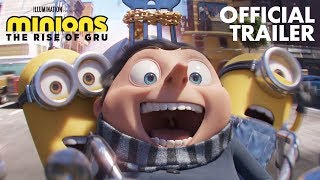 Minions The Rise of Gru  Official Trailer  Illumination [upl. by Truscott968]