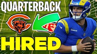 Chicago Bears Finally SIGN with a QUARTERBACK And How This Impacts Justin Fields [upl. by Odraode923]