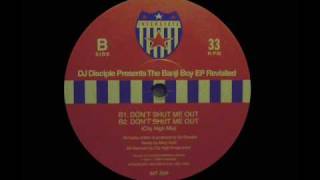 DJ Disciple  Dont Shut Me Out City High Mix 1996 [upl. by Hulen]