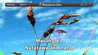 Natatawa ako  Gabriela karaoke [upl. by Ennaharas]