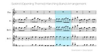 Sekirei Opening Theme Marching Band Arrangement [upl. by Nabi]