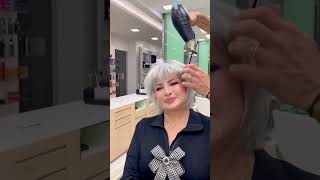 Short Multilayered Haircut for 55 years  Короткая Многослойная Стрижка за 55 лет haircut hair [upl. by Savina]