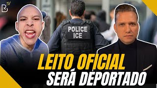 URGENTE LEITO OFICIAL SERÁ DEPORTADO ICE busca al TikToker venezolano Leonel Moreno [upl. by Kiah]