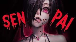 Nightcore  Senpai Deeper version  Lyrics [upl. by Harmon]