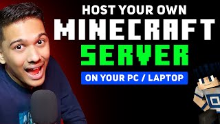 Make Your Own Minecraft Server on Your PC  Laptop [upl. by Sheri]