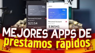 Las mejores apps de prestamos rapidos  Préstamos rápidos con asnef y sin aval [upl. by Eelanaj]