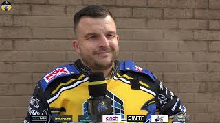 Ben Barker Interview  Press Day  23032024  GLADIATORS TV 2024 [upl. by Ocirnor]