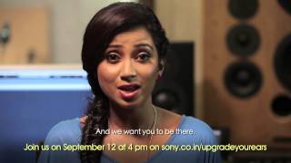 Shreya Ghoshal and Kailash Kher invite you to Sony Project Resound Web Concert [upl. by Bradstreet144]