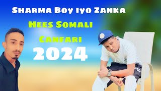 SHARMA BOY IYO ZANKA  HEES SOMALI CANFARI AH I 2024 [upl. by Yrod]